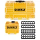 Футляр для бит системы TSTAK Tough Case S DeWALT с футляром 25 мм х 25 шт., кассета для бит 7х25мм.(2шт.), кассета для бит 7х57мм.(2шт.) DT70801 - изображение 2
