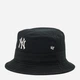 Панама 47Brand new york yankees b-bkt17gwf-bkf-osf One Size Черная (195000727030) - изображение 1