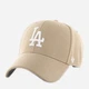 Кепка летняя 47 Brand LOne Size ANGELES DODGERS B-MVP12WBV-KHC One SizeFA Хаки песочный (193234779870) - изображение 1