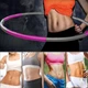 Массажный обруч Hula Hoop, для массажа, фитнеса, похудения, диаметр 105см, разборный, 8 секций, серо-фиолетовый - изображение 4