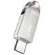 Высокоскоростная флешка 2в1 USB 3.0/ Type-C для телефона, компьютера, планшета HOCO 16GB с поддержкой OTG Серый - изображение 6