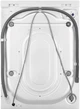 Стиральная машина узкая ELECTROLUX EW6S427BUI - изображение 4