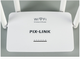 Роутер маршрутизатор WiFi Pix-Link 4xLAN/1xWAN 802.11n, 2.4GHz 300 Mbps 4*5dBi антени Білий - зображення 9
