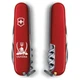 Ніж Victorinox Spartan Ukraine Red "Козак з Шаблями" (1.3603_T1110u) - зображення 2