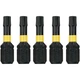 Набор бит DeWALT IMPACT TORSION, ударные, Torx, Т25, L= 25 мм, 5 шт (DT7382T) - изображение 2