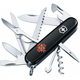 Нож Victorinox Huntsman Army Black "Емблема СВ ЗСУ" (1.3713.3_W0020u) - изображение 1