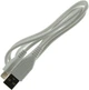 Кабель WUW Lightning - USB 1м (2A) Apple Iphone для зарядки и передачи данных White (X95) - изображение 2