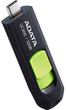 ADATA UC300 32GB Type-C Black-Green (ACHO-UC300-32G-RBK/GN) - зображення 3