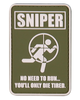 Шеврон/патч KOMBAT UK Sniper Patch, 50x75мм - изображение 1