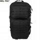 Рюкзак Тактичний Mil-Tec® Large Assault Pack Laser Cut 36L BLACK - зображення 3