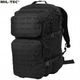 Рюкзак Тактичний Mil-Tec® Large Assault Pack Laser Cut 36L BLACK - зображення 7