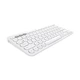 Клавіатура Logitech K380 for MAC Multi-Device Bluetooth UA Off-White - зображення 2