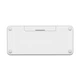 Клавіатура Logitech K380 for MAC Multi-Device Bluetooth UA Off-White - зображення 4
