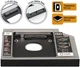 Адаптер подключения Frime HDD/SSD 2.5" в отсек привода ноутбука SATA/mSATA 9.5mm (FHDC950M) - изображение 2