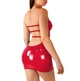Сексуальное виниловое платье Art of Sex Jaklin Красное L/XL/2XL - изображение 2