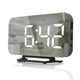 Часы настольные электронные с термометром Digital Clock DS-3625L Белые/White - изображение 3