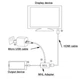 MHL (micro usb 5pin) адаптер дублирование экрана ТВ со смартфона/HDMI (534899216) Черный - изображение 15