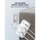 Подовжувач мережевий LDNIO SC2413 |3USB/1Type-C, 3Sockets. QC/PD, 20W/10A, EU Plug| білий - зображення 2