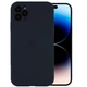 Чохол Silicone Case Full Camera Protective (AA) Apple iPhone 14 Pro Max (6.7") Сірий / Dark Gray Без бренду - зображення 2