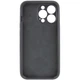 Чохол Silicone Case Full Camera Protective (AA) Apple iPhone 14 Pro Max (6.7") Сірий / Dark Gray Без бренду - зображення 6