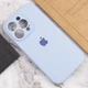 Чехол Silk Full Camera Protective (AA) для Apple iPhone 14 Pro Max (6.7") Голубой / Lilac Blue Без бренда - изображение 6