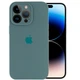 Чехол Silk Full Camera Protective (AA) для Apple iPhone 14 Pro Max (6.7") Зеленый / Pine green Без бренда - изображение 5