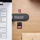 Кардридер Macaw 3 в 1 TF/SD, USB 2.0, OTG MicroUSB - Type C - изображение 4