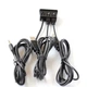 Кабель удлинитель AUX + 2 USB 1.5м для авто магнитолы mp3 адаптера порты панель провод в машину аукс юсб - изображение 6
