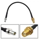 Кабель антенный пигтейл TS9 - SMA female (мама) 10 см RG-174 адаптер переходник удлинитель для 4G 3G модемов - изображение 1