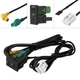 USB AUX панель и кабель для магнитол RCD 510 RNS 315 VW Passat Golf Jetta Skoda, юсб аукс адаптер порт - изображение 1