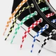 Шнурки для спортивного взуття TWO LACES плоскі, 8 мм, довжина 120 см, жовто-чорні (60180103) - зображення 2