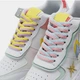 Шнурки для взуття Two Laces плоскі 8 мм, довжина 140 см, жовтий з лавандовим (61867020) - зображення 3