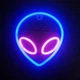 Ночник неоновый Neon Sign Alien - изображение 1