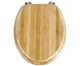 Сиденье для унитаза деревянное Wenko Bamboo бамбук Коричневое - изображение 3