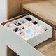 Органайзер ORGANIZE для трусиков 30 х 30 х 10 см Белый (wh001) - изображение 2