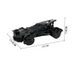 Машинка На Радиоуправлении Бетмобиль. Batmobile 4wd. Полноприводный Ру Автомобиль 210*135*75 Мм. (299393) - изображение 2