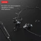 Бездротові вакуумні з мікрофоном bluetooth навушники для спорту Lenovo sports HE05 Чорний - изображение 2