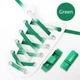 Эластичные плоские шнурки для обуви FASTLACES T99-7C Green - изображение 1