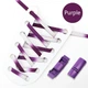 Еластичні плоскі шнурки FASTLACES T99-7C Purple - зображення 1