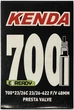 Велокамера Kenda 28" 700 x 23/26C F/V - 48 мм 23/26 - 622 (516292) - изображение 3