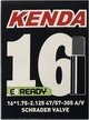 Велокамера Kenda 16" х 1.75 - 2125 A/V 47/57 - 305 (516303) - зображення 3