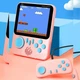 Портативная игровая ретро приставка Dendy Nintendo 8 bit консоль G7 розовая - изображение 1