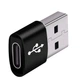 Переходник для зарядки USB 2.0 - > TYPE-C для телефона, ноутбука (793834280) Черный - изображение 5