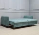 Мини-диваны раскладные на кухню, в коридор MeBelle NORDIK-L 200x141 со спальным местом, бирюзовый зеленый велюр - изображение 2