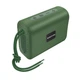 Беспроводная колонка Borofone BR18 Encourage (Bluetooth, AUX, FM-радио, MicroSD, USB, компактная) - Темно зеленый - изображение 1