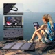 Солнечная панель Allpowers 21W (IP65) с Power Bank на 10000mAh, Black - изображение 2