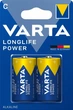 Батарейка VARTA Longlife Power 1.5VC/LR14 - зображення 1