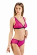 Трусики-сліпи жіночі з сіточки та мережива Felisiya Lingerie Малиновий 276-905с170 XL (2000013677013) - зображення 2