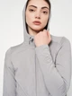 Спортивная кофта женская IQ Taiga Wmns XS Серая (5902786355167) - изображение 4