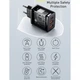 Сетевое зарядное устройство Baseus Compact Quick Charger 2USB+Type-C 30W Black - изображение 11